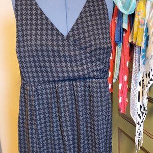 Grey and Black Houndstooth dress